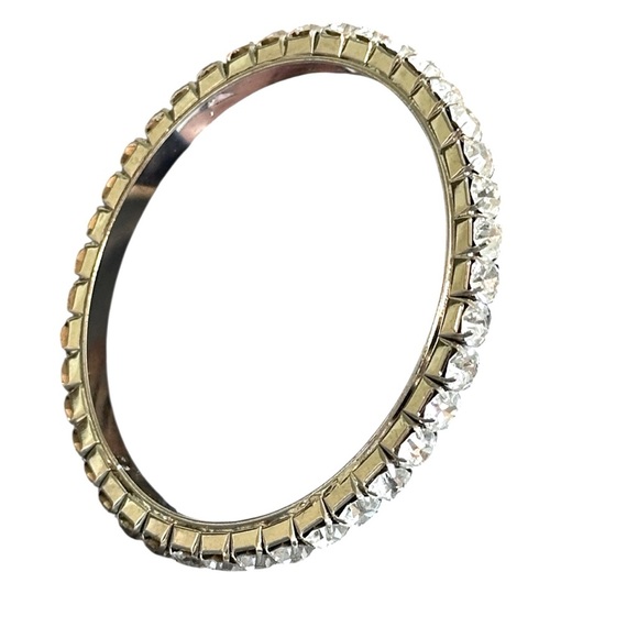 Vintage Rhinestone Bangle - Picture 3 of 5
